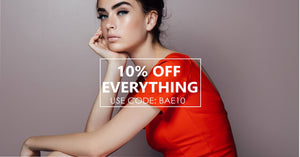 Get 10% of Everything in Store @ OwnItBae